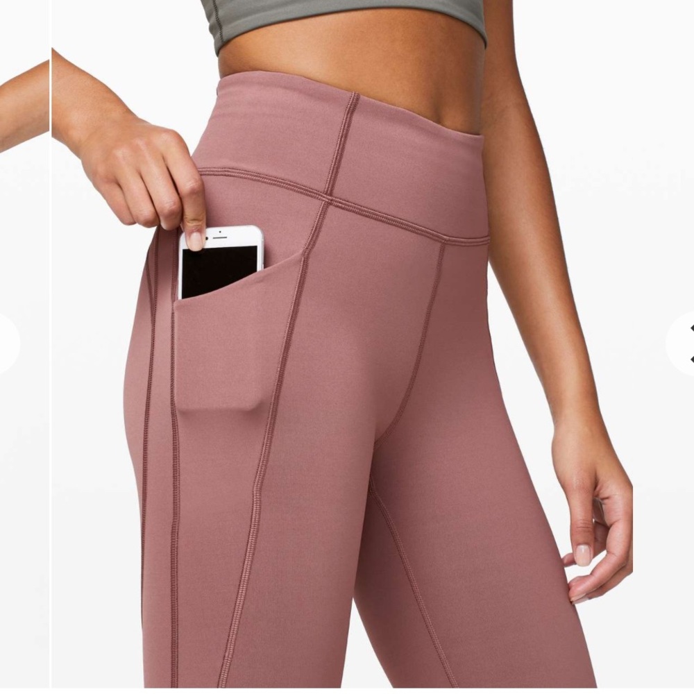 Lululemon Time To Sweat Crop *23"
Red‎ Dust - Picture 2 of 7
